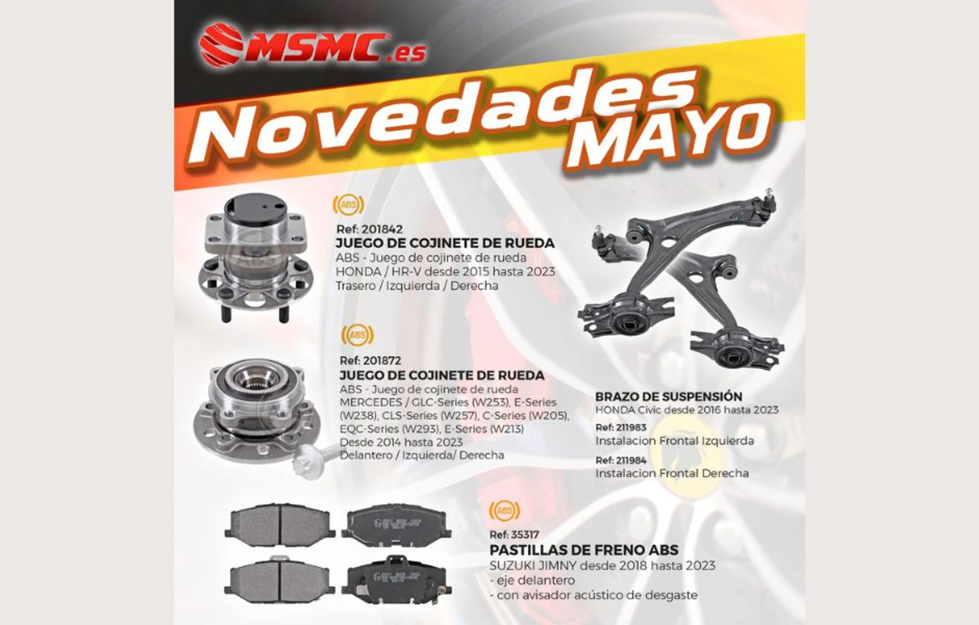 NOVEDADES MAYO