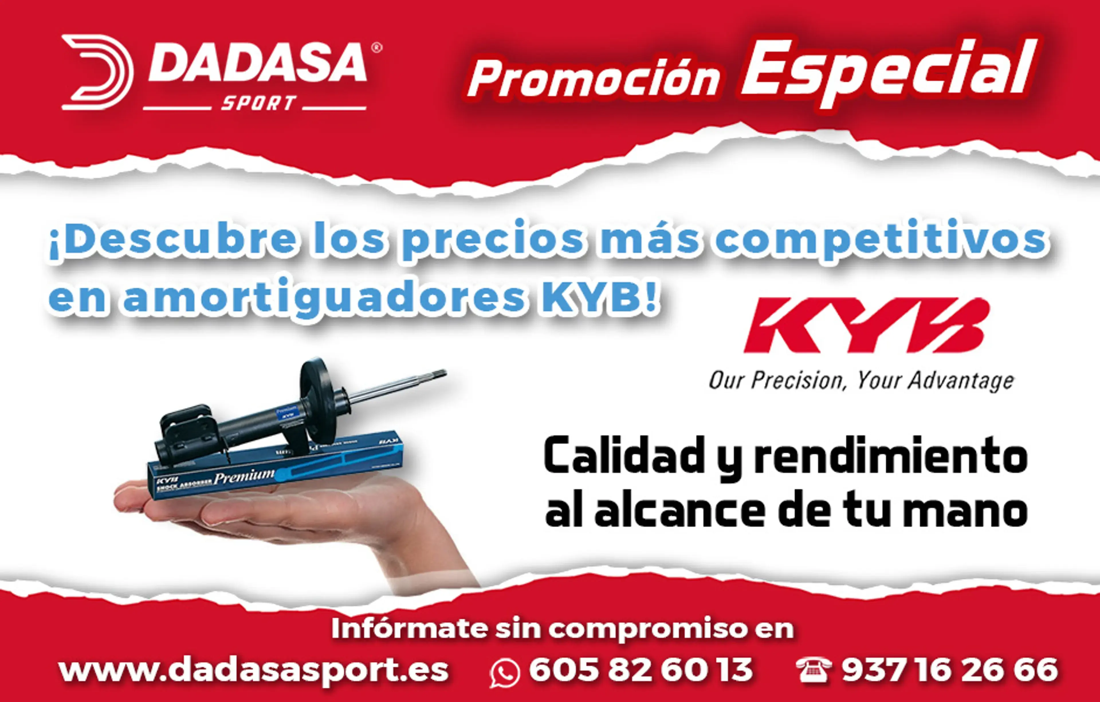 Ofrece a tus clientes calidad y durabilidad con nuestros amortiguadores. ✅ Descuentos especiales para talleres. ✅ Variedad para todos los vehículos. ¡Contáctanos y aprovecha nuestras